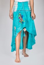 Shoklett: High Low Corset Waist Sea Flower Skirt Sherlyn (2 Left!) - £66.36 GBP