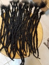 Dreadlocks 100% Human Hair 3/4&quot; thick handmade 5 &amp; 12 pcs 12&quot; big size 1b sales - £52.44 GBP+