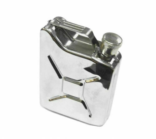 GAS TANK DRINKING FLASK container liquor holder canteen STAINLESS STEEL ... - $6.64