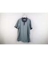 Vintage Y2K Oakley Mens Large Striped Center O Logo Knit Collared Golf P... - $67.63 CAD