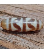 Ágata tibetana indo del Himalaya líneas en zigzag cuentas patrones único... - $69.53