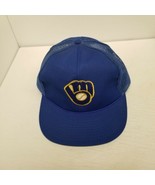 Vintage Milwaukee Brewers MLB Trucker Mesh Snapback Hat, Twins Brand, NOS - £27.18 GBP