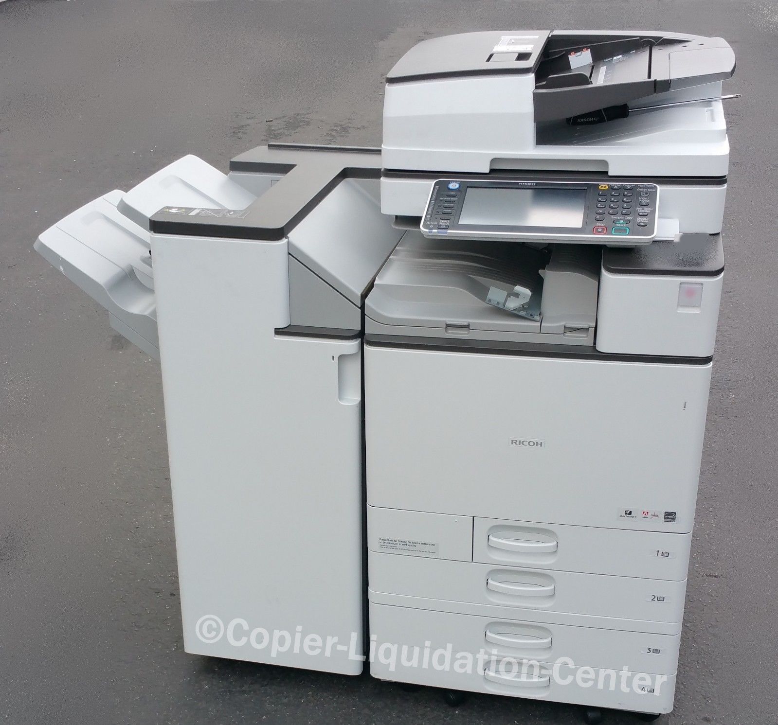 Ricoh Aficio MP C5503 Color Copier Print Scan 55 PPM Duplex- Ultra Very ...