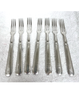 Vintage Wallace Silverplate RW S Four Pattern Fish Forks 6 Forks Plus On... - $34.16