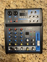 Pyle PMXU43BT Bluetooth 4 Ch. Studio / DJ Controller Audio Mixer Console... - $79.20
