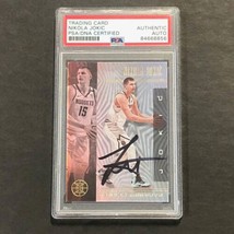 2019-20 NBA Illusion #60 Nikola Jokic Signed AUTO PSA Slabbed Nuggets - $349.99