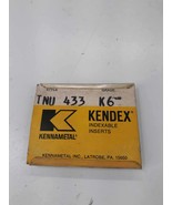 Kennametal TNU 433 K6 Kendex Indexable Inserts 5pcs - €29,32 EUR