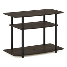 Furinno Turn-N-Tube No Tools 3-Tier Entertainment Center TV Stand for TV... - $59.99