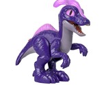 Imaginext Jurassic World Dinosaur Toy Deluxe Parasaurolophus XL Dino 10-... - $28.99