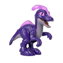 Imaginext Jurassic World Dinosaur Toy Deluxe Parasaurolophus XL Dino 10-Inch Fig - £23.22 GBP