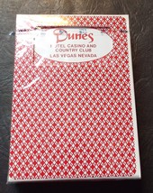 (1) Vintage Dunes C ASIN O Deck Of Cards - New Unopened - Las Vegas, Nevada - Red - £15.71 GBP
