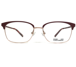 Diane von Furstenberg Eyeglasses Frames DVF8068 650 Burgundy Red Gold 52... - £38.24 GBP