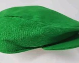 Vtg rish Tweed Flat Cap 100% Pure Wool Sz M Driving Hat Green Made Irela... - $59.99