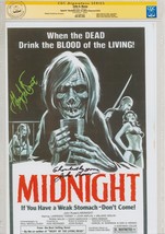 CGC SS John Russo SIGNED Midnight Horror Movie Poster / Mini 11x17&quot; Repr... - £123.90 GBP