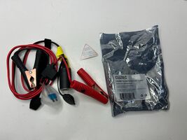 5' Cigarette Lighter Battery Clamp Extension Cable w Inline Fuse 16 AWG ... - $11.83