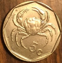 1991 Malta 5 Cents Coin - £1.92 GBP