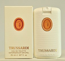 Trussardi Woman White Classic Eau de Toilette Edt 25ml 6/7 Fl. Oz. Spray 1984 - £134.24 GBP