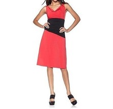 Women&#39;s red black Dress Day night Cruise Beach Summer Vacation Work plus size 2X - £39.46 GBP