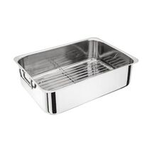 Judge H045 36 x 26 x 10 Centimeter Roasting Pan with Rack Stainless Steel  - $86.00