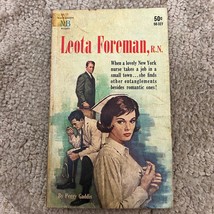 Leota Foreman R.N. Medical Romance Paperback Book by Peggy Gaddis 1957 - £9.79 GBP