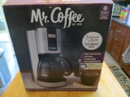 Mr Coffee 12 Cup Programmable Coffee Maker, Black and Silver, JWX27PFWFPAL - $17.81