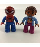 Lego Duplo Replacement Figure Minifig Marvel Spider-Man Airport Traveler... - £11.64 GBP