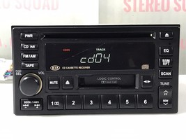 “KI214A” 2002-2005 Kia OEM Radio AM FM Single CD Cassette Player - 1K5LC66860 - $55.00