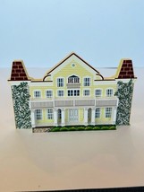 Shelia House Cottage Shelf Sitter Signed Figurine Red Cross Glen Echo Maryland  - £23.15 GBP