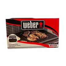 Weber Cast Iron Grill and Griddle Station - Gourmet BBQ System - 8860 Brand New - £80.17 GBP