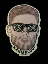 NEW Karmaloop Man Sunglasses Glow In Dark 5.5” Sticker Skateboarding Str... - $243.49 MXN