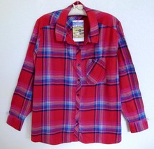 NWT Orvis Laurie Red Plaid Classic Flannel Shirt Women&#39;s XXL Comfort Stretch - £19.53 GBP