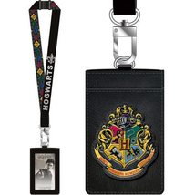 Deluxe Harry Potter Lanyard with PU Card Holder - Hogwarts - £15.62 GBP