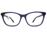 Nine West Eyeglasses Frames NW5171 405 Clear Blue Cat Eye Full Rim 52-16... - $41.84