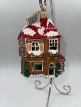 Christopher Radko Heartfully Yours Sugar Hill Ornament 2022 Brand New - $54.45