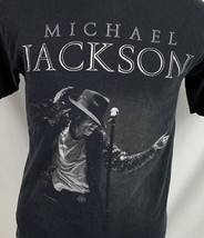 Vintage Michael Jackson T Shirt Tour Concert Album Promo King Pop Music Medium - £23.59 GBP