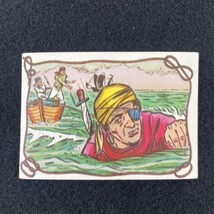 Pirates Bold Card #52 John Morrisey Scene Fleer Vintage 1961 Pirate - Crease - £15.46 GBP