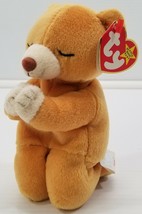 AG) TY Beanie Babies Hope Stuffed Praying Bear March 23, 1998 - £6.22 GBP
