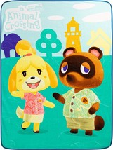 Animal Crossing Town Living Throw Blanket Measures 46 x 60 inches - $24.70