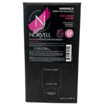 Norvell Handheld One Hour Rapid Spray Tan Solution 128 Oz - £110.63 GBP