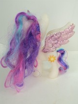 2016 My Little Pony MLP Princess Celestia Unicorn Pegasus Sparkling Glitter Wing - £4.64 GBP