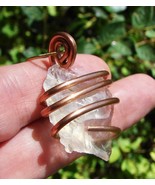Gorgeous Genuine Monatomic Andara Crystal Pendant Copper #357 - $44.44