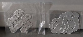 Metal Die Cut Emboss Stencils Happy Mothers Day Flowers Crafting Card Ma... - £14.80 GBP