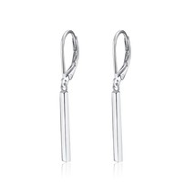 ORSA JEWELS Real 925 Sterling Silver Earrings Perfect Polished  Simple Simple ba - £19.71 GBP