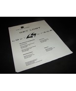 1998 LOST IN SPACE Movie PRESS KIT PRODUCTION NOTES HANDBOOK Pressbook - $14.99