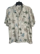Batek Bay Men Shirt Button Up Adult Size Medium Washable Silk Button Up ... - £18.43 GBP