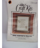 Better Homes Gardens Counted Cross Stitch Kit Bird Hunters Prayer - £6.91 GBP