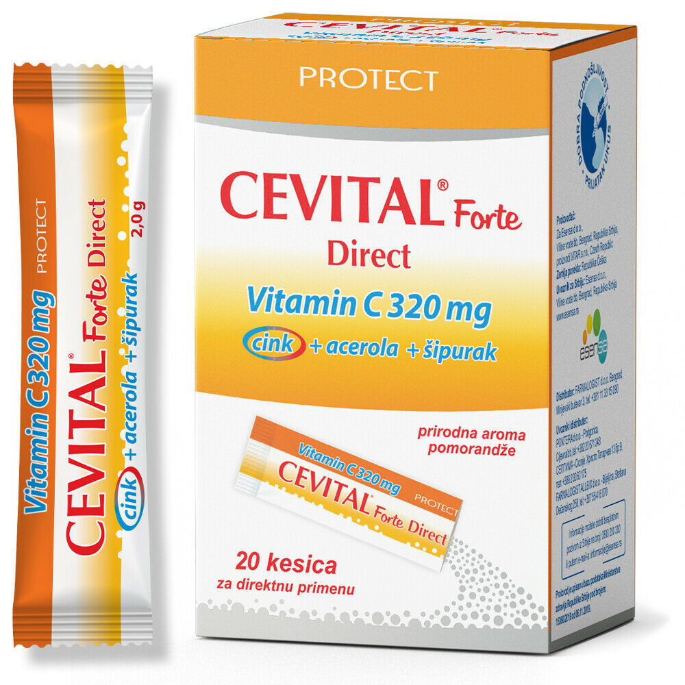 Primary image for 2X Cevital Forte Direct, 20 sachets