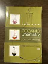 Organic Chemistry As a Second Language: First Semester Topics by David R... - $32.24