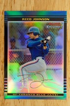 2002 Bowman Chrome Refractor 142/500 Reed Johnson #356 Rookie Toronto Blue Jays - £7.63 GBP