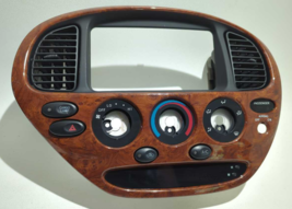 New OEM Radio Trim Heater Control Panel 2003-2004 Toyota Tundra 84010-0C260 wood - $282.15